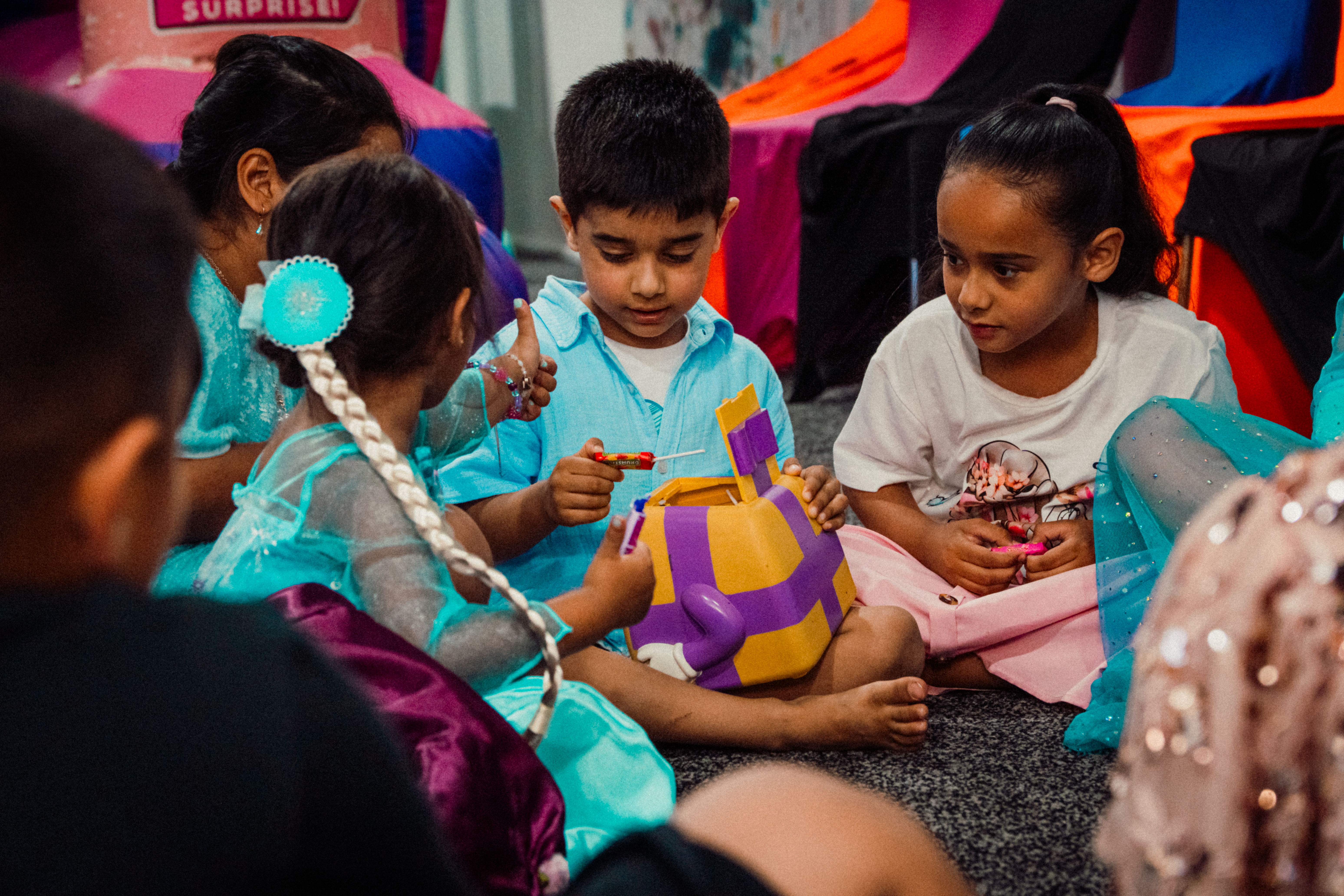 Making and creating, Sunday family event at AQ Foodhall Birmingham